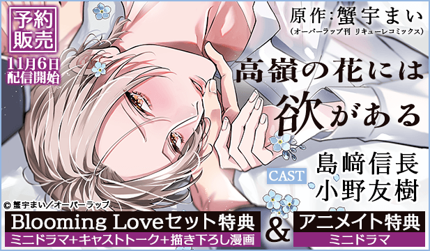 【予約用】高嶺の花には欲がある【出演声優:島﨑信長 小野友樹】